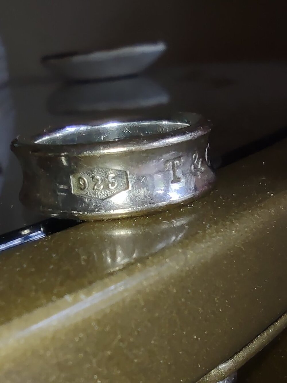 Tiffany & Co. Tiffany 1837 Ring in Silver, Size 5 - Picture 8 of 10